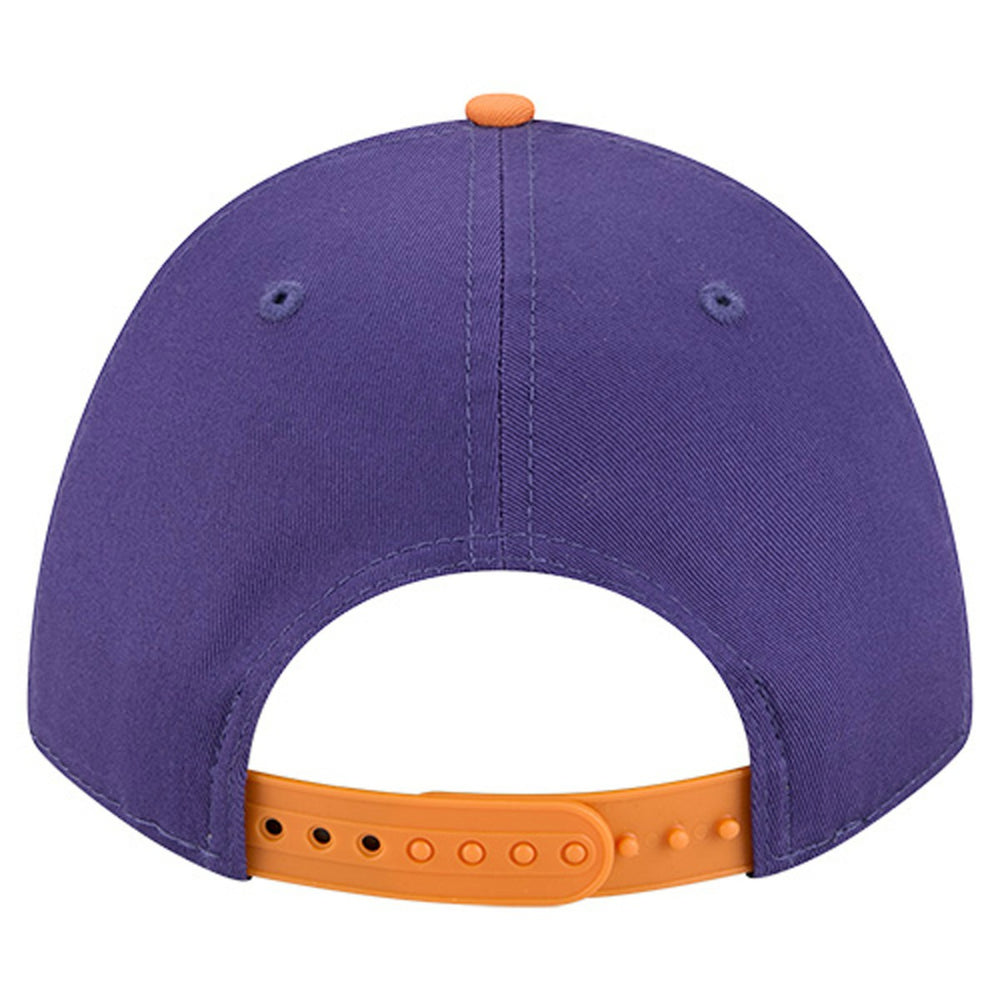 Phoenix Suns Bold Arch COOLERA 9FORTY A-Frame M-Crown Adjustable Hat Purple - New Era