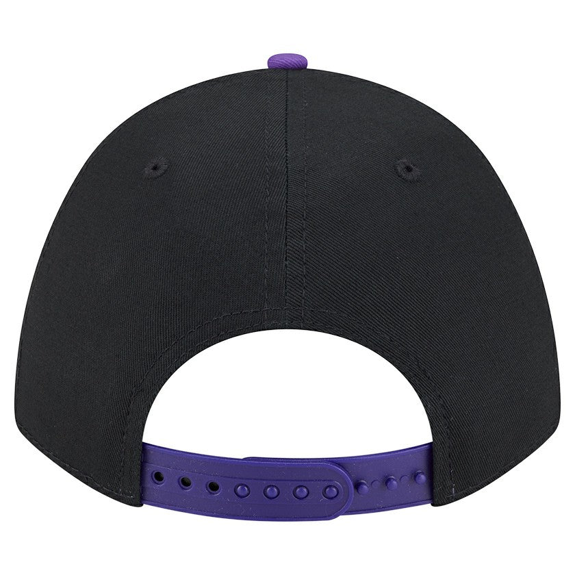 Sacramento Kings Bold Arch COOLERA 9FORTY A-Frame M-Crown Adjustable Hat Black - New Era
