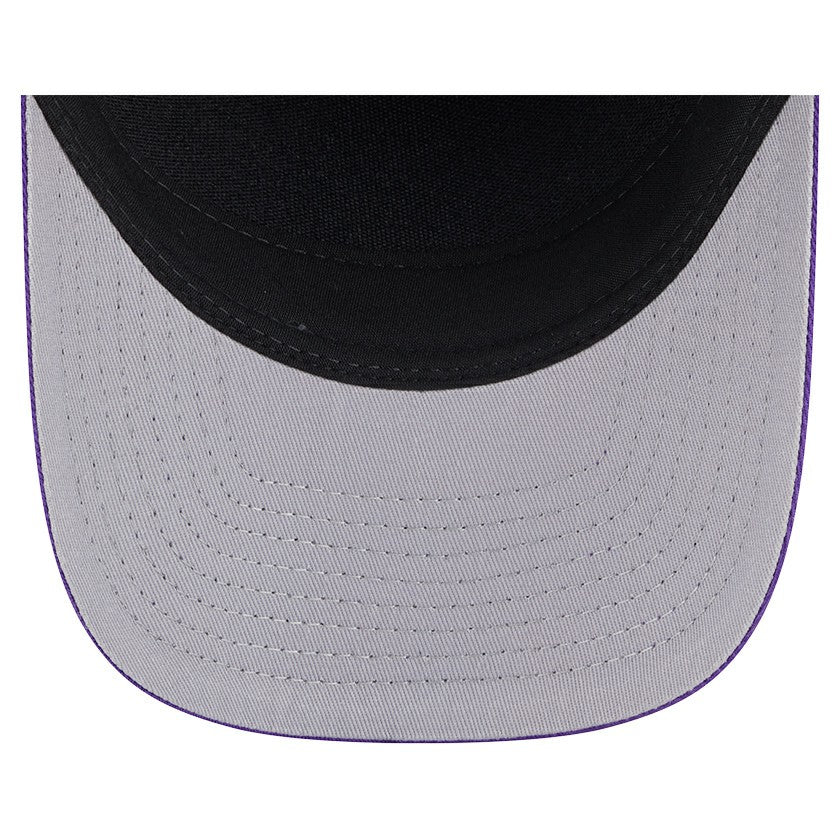 Sacramento Kings Bold Arch COOLERA 9FORTY A-Frame M-Crown Adjustable Hat Black - New Era