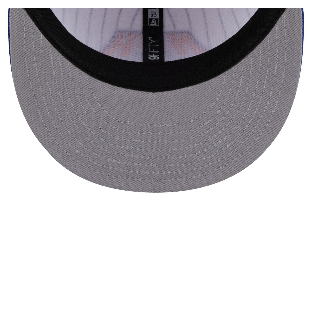 New York Knicks Deceptor Pinstripe 9FIFTY Snapback Hat White - New Era