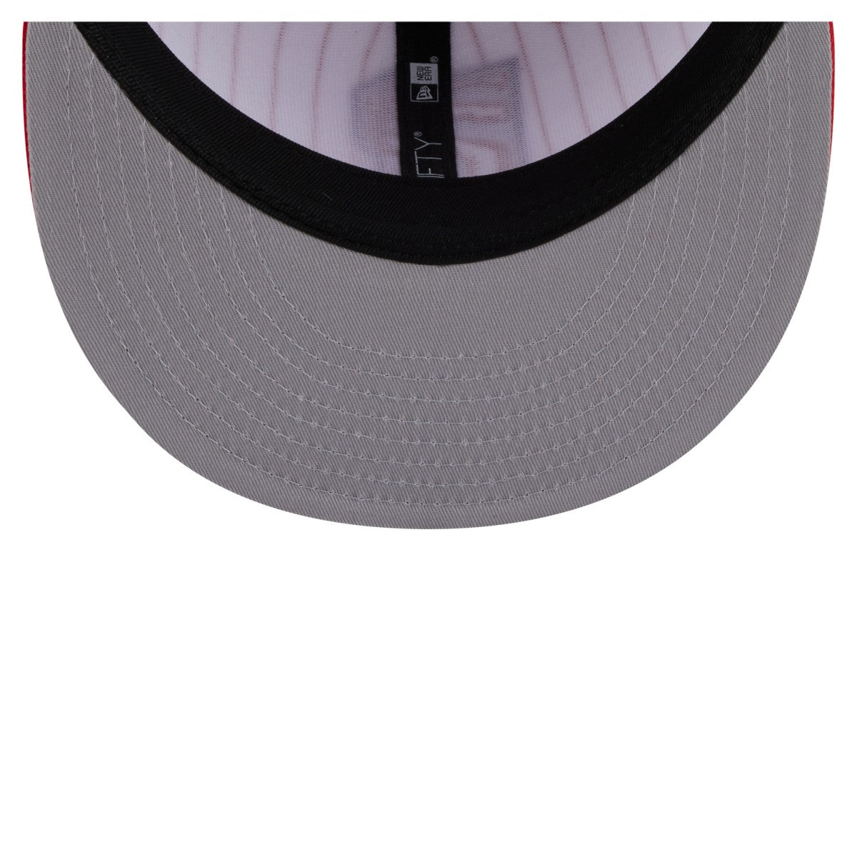 Toronto Raptors Deceptor Pinstripe 9FIFTY Snapback Hat White - New Era