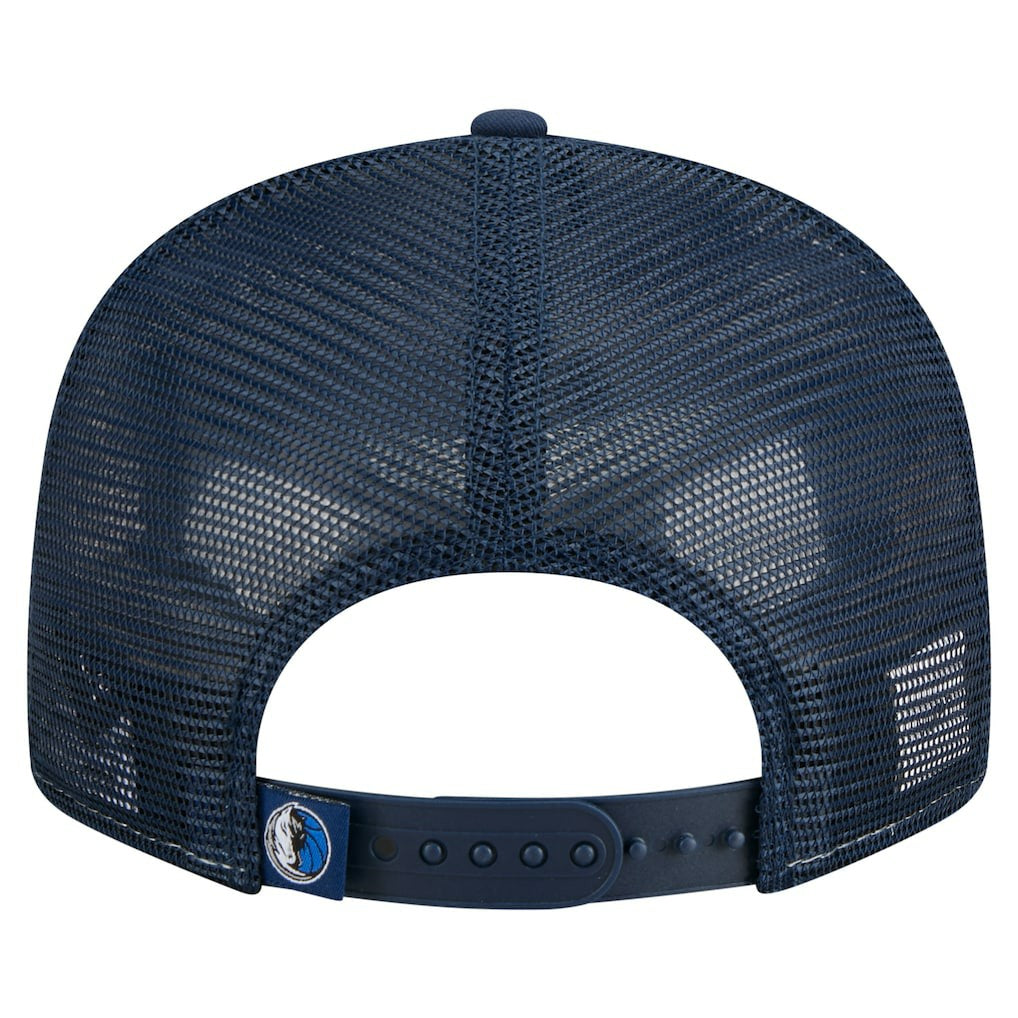 Dallas Mavericks Outdoor Split Panel 9FIFTY Snapback Hat Blue/Navy - New Era