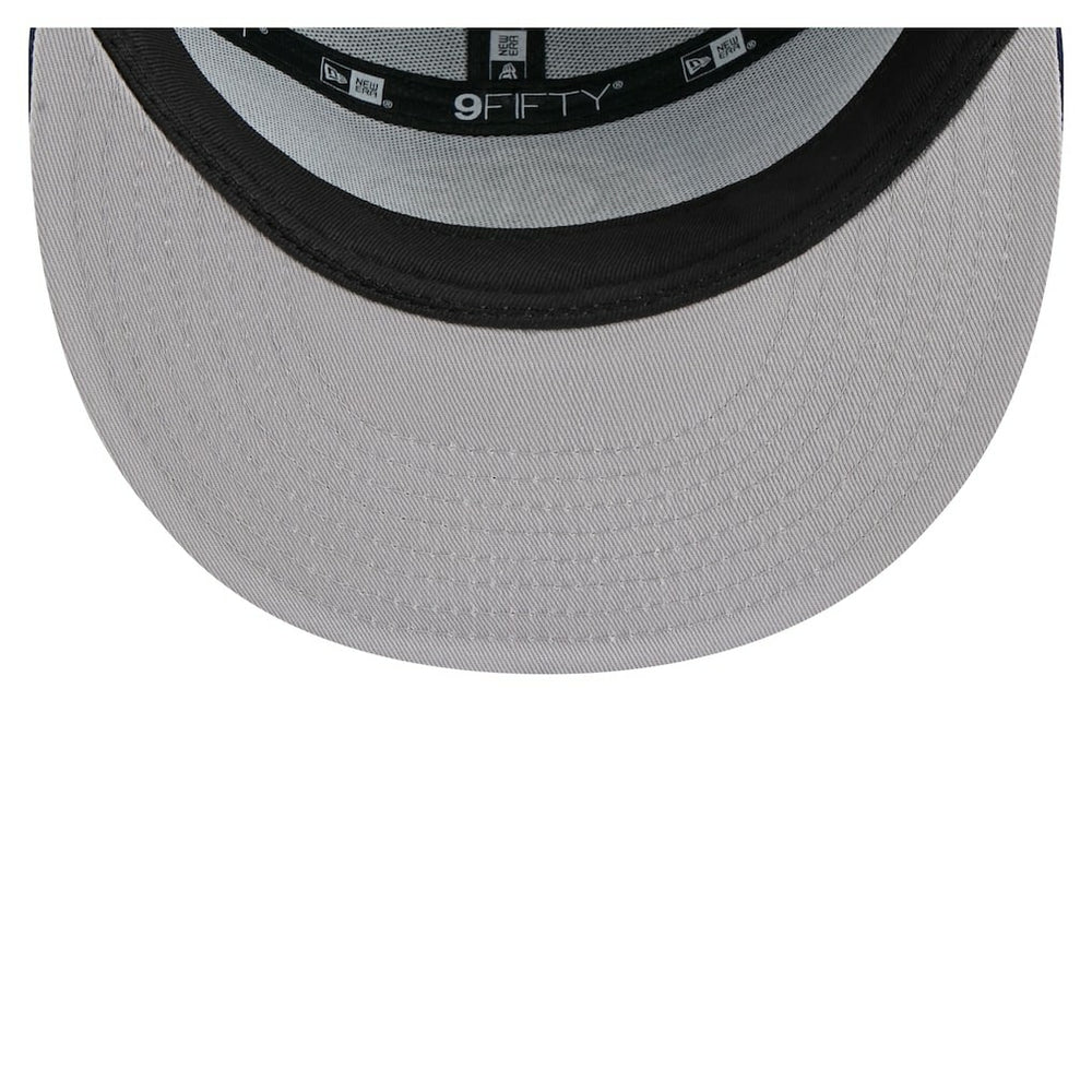 Dallas Mavericks Outdoor Split Panel 9FIFTY Snapback Hat Blue/Navy - New Era