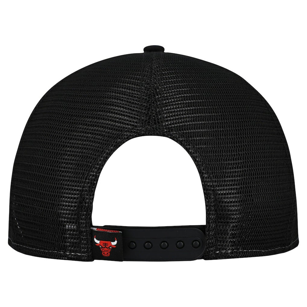 Chicago Bulls Outdoor Split Panel 9FIFTY Snapback Hat Red/Black - New Era