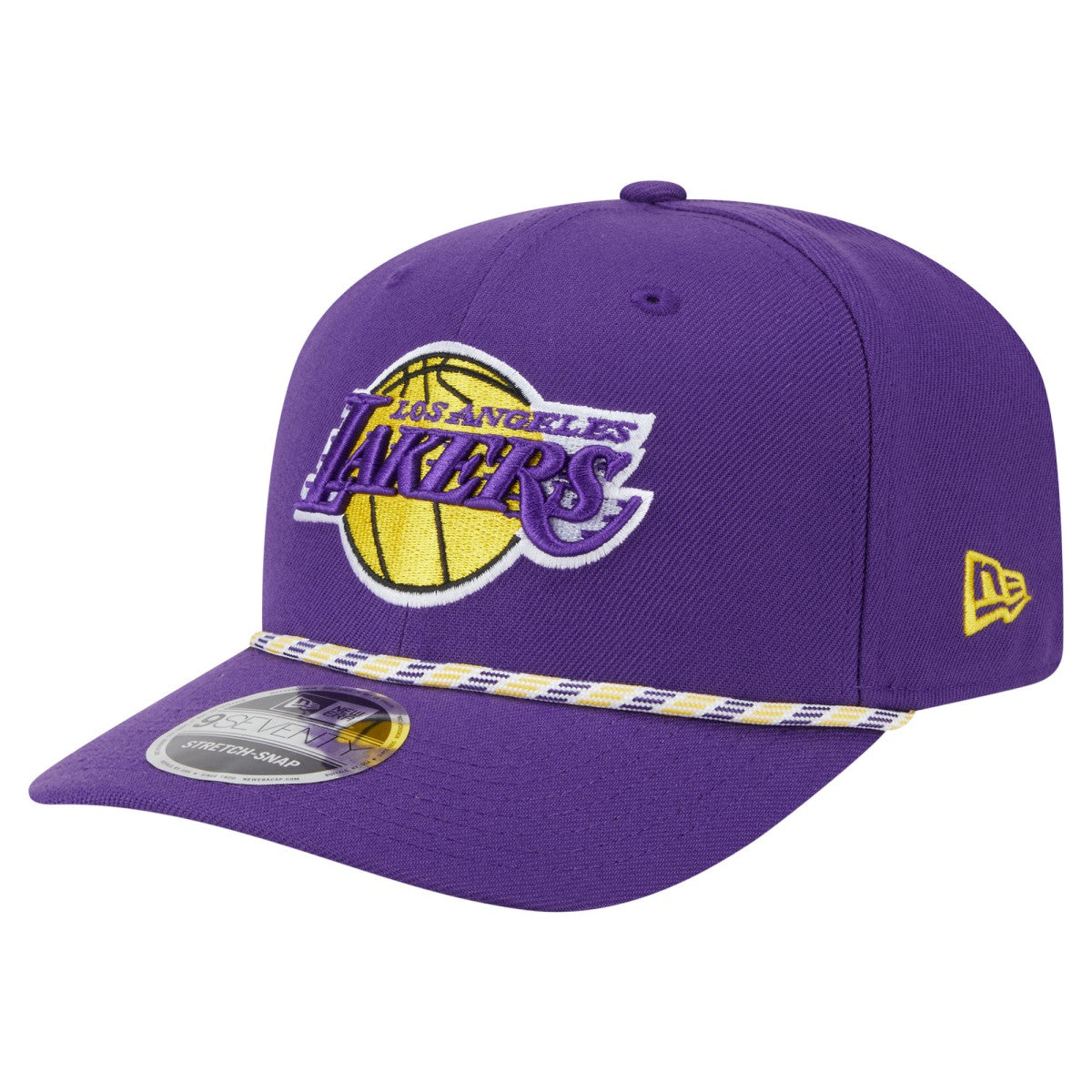 Los Angeles Lakers Rope 9SEVENTY Adjustable Hat Purple - New Era