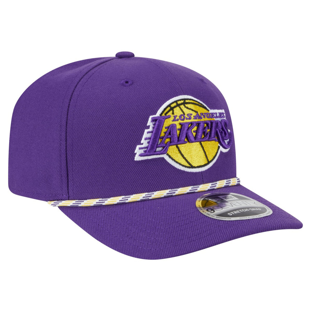 Los Angeles Lakers Rope 9SEVENTY Adjustable Hat Purple - New Era