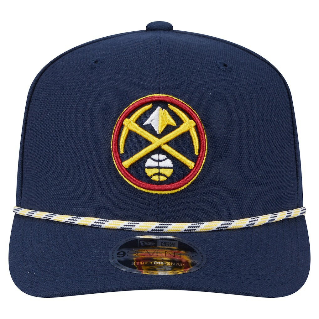 Denver Nuggets Rope 9SEVENTY Adjustable Hat Navy - New Era