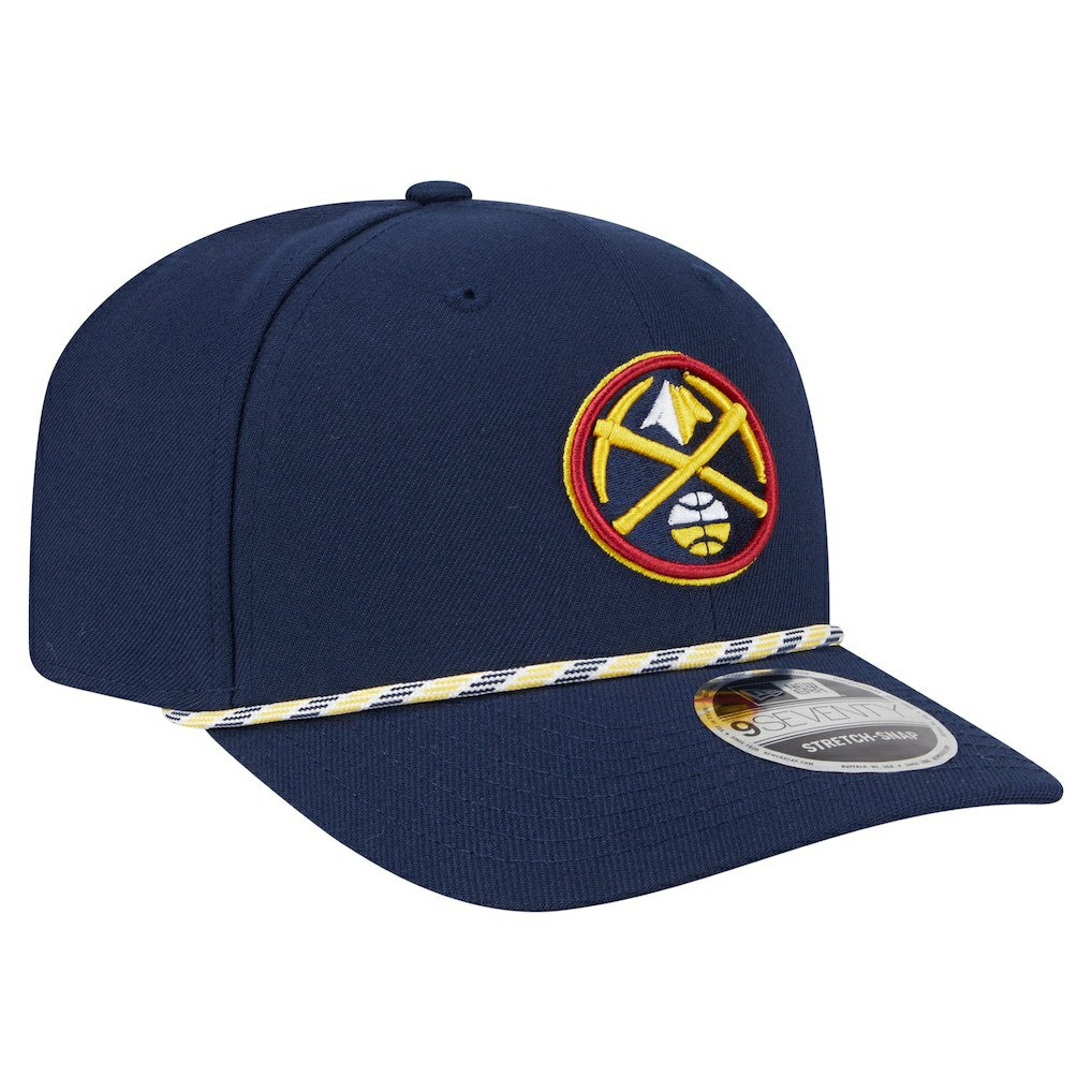 Denver Nuggets Rope 9SEVENTY Adjustable Hat Navy - New Era
