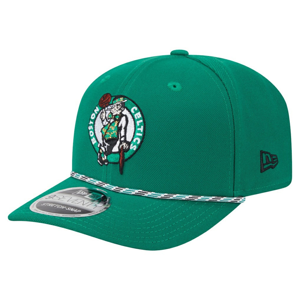 Boston Celtics Rope 9SEVENTY Adjustable Hat Kelly Green - New Era