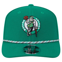 Boston Celtics Rope 9SEVENTY Adjustable Hat Kelly Green - New Era