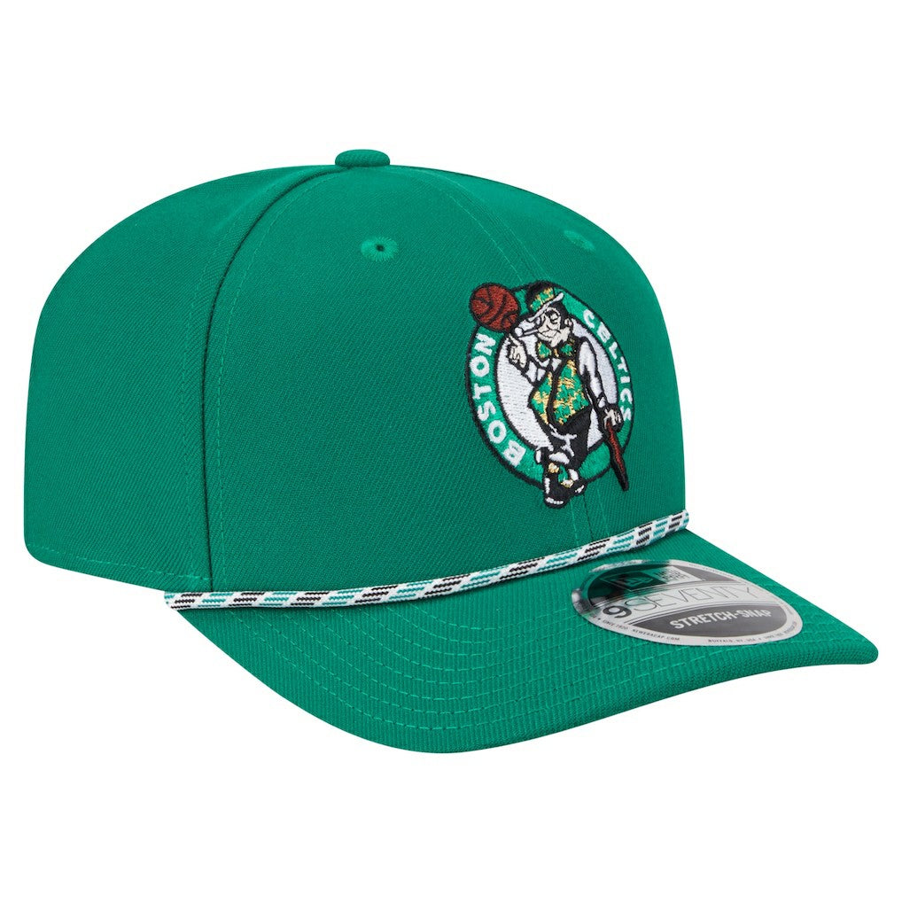 Boston Celtics Rope 9SEVENTY Adjustable Hat Kelly Green - New Era