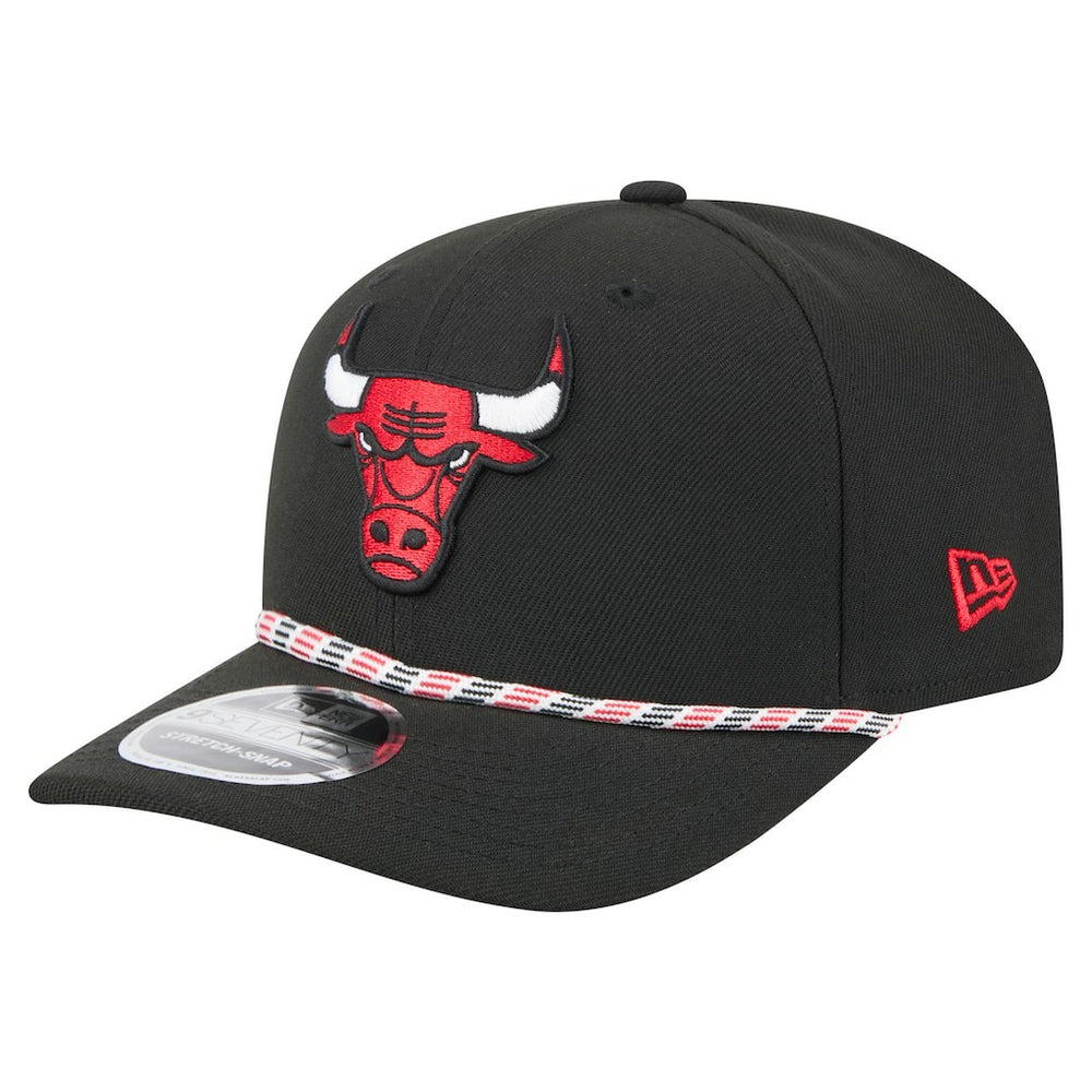 Chicago Bulls Rope 9SEVENTY Adjustable Hat Black - New Era