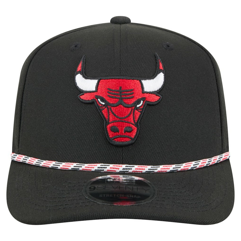 Chicago Bulls Rope 9SEVENTY Adjustable Hat Black - New Era