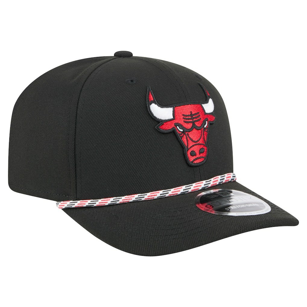Chicago Bulls Rope 9SEVENTY Adjustable Hat Black - New Era