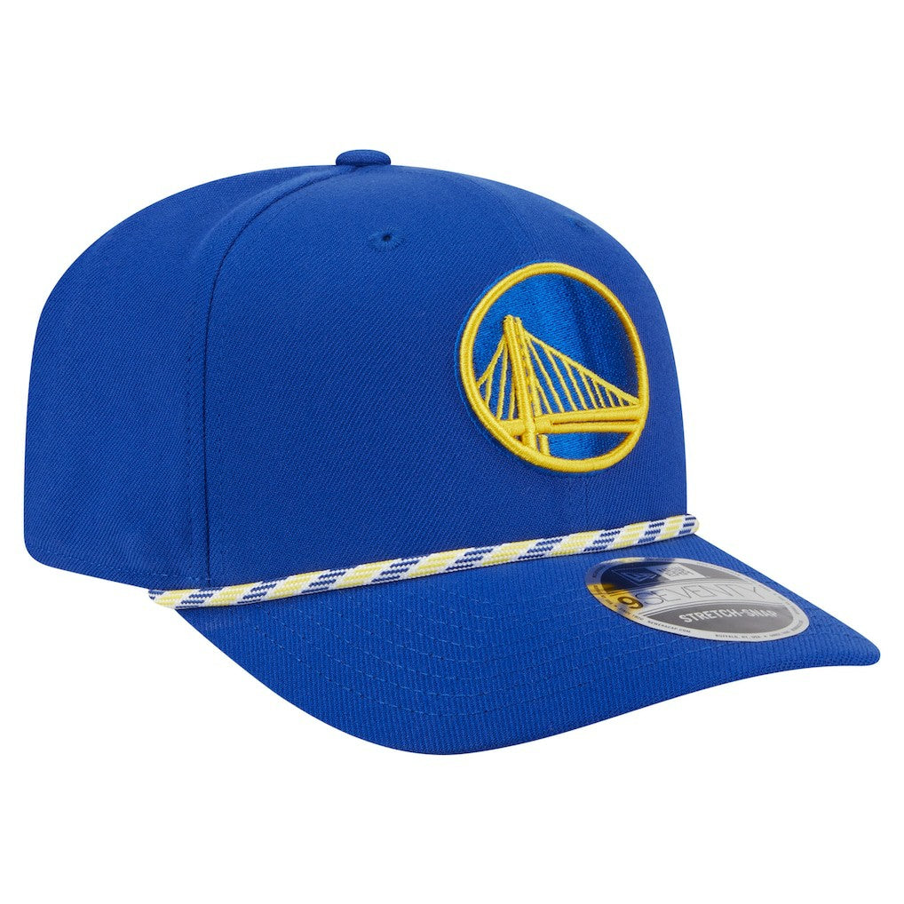 Golden State Warriors Rope 9SEVENTY Adjustable Hat Blue - New Era