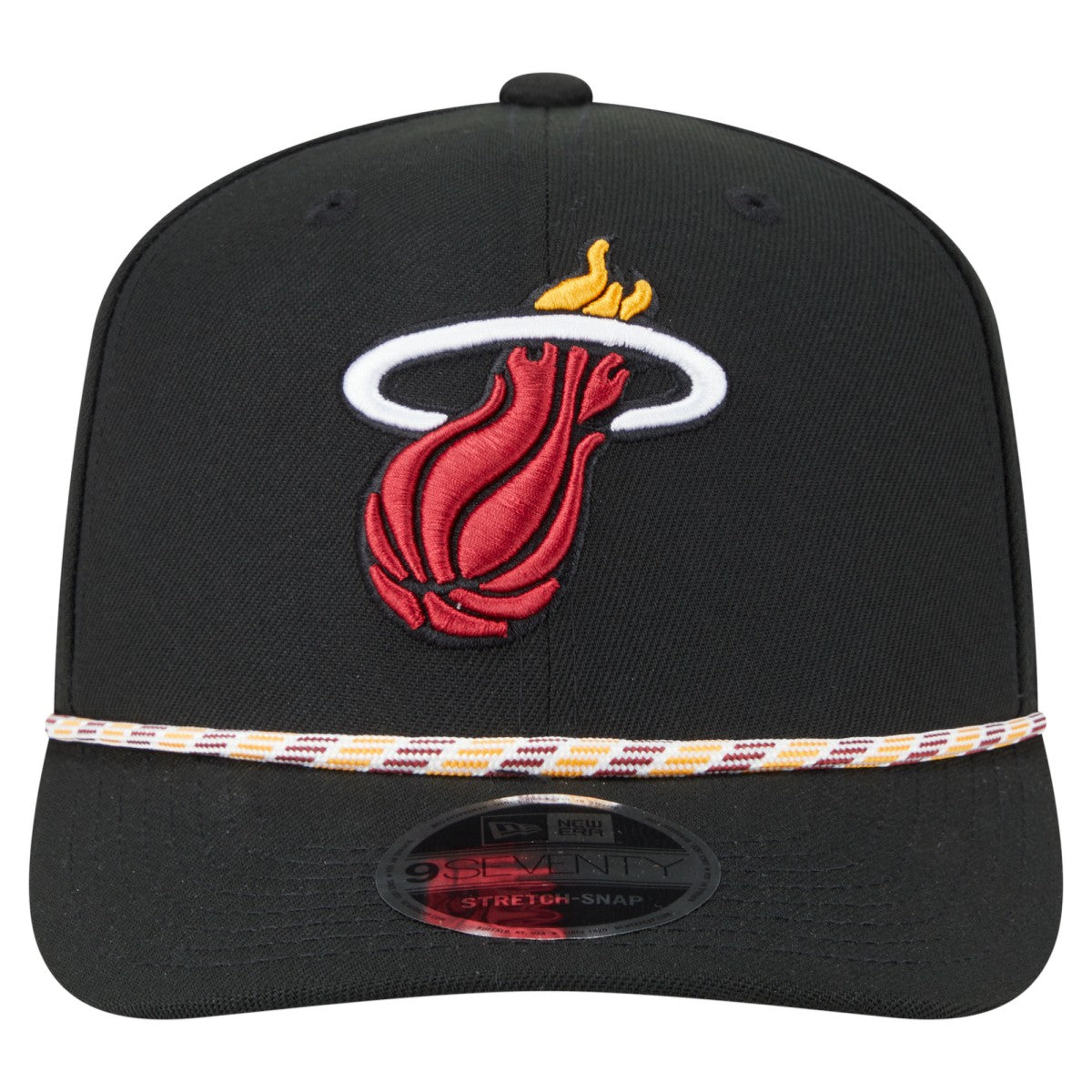 Miami Heat Rope 9SEVENTY Adjustable Hat Black - New Era