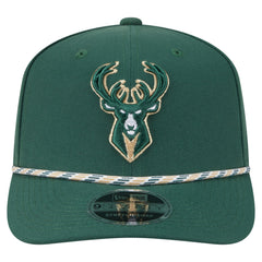 Milwaukee Bucks Rope 9SEVENTY Adjustable Hat Hunter Green - New Era outlet