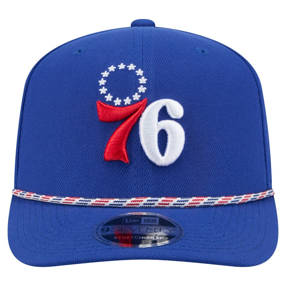 Philadelphia 76ers Rope 9SEVENTY Adjustable Hat Blue - New Era