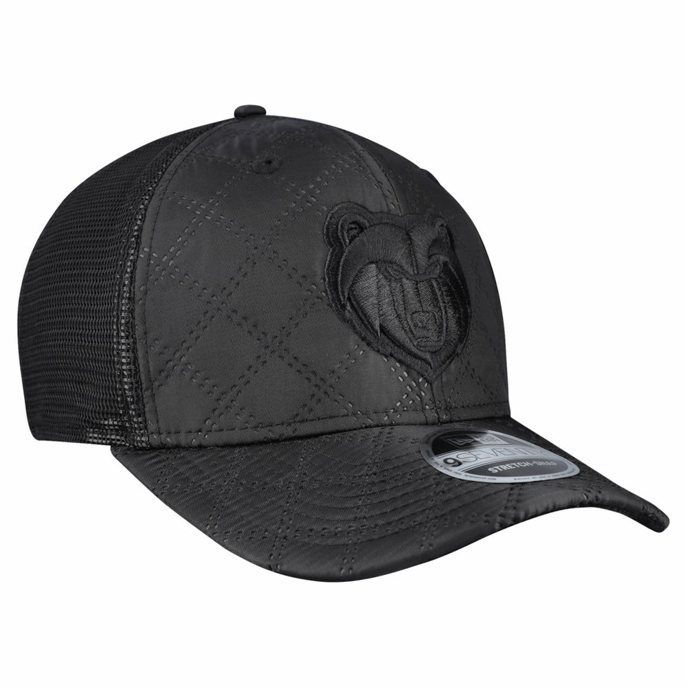 Memphis Grizzlies Quilted 9SEVENTY Trucker Adjustable Hat Black - New Era