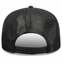 Chicago Bulls Quilted 9SEVENTY Trucker Adjustable Hat Black - New Era