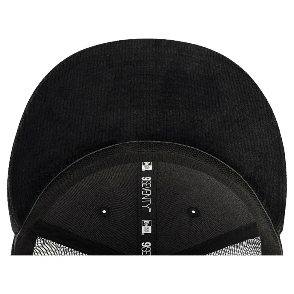 Chicago Bulls Quilted 9SEVENTY Trucker Adjustable Hat Black - New Era