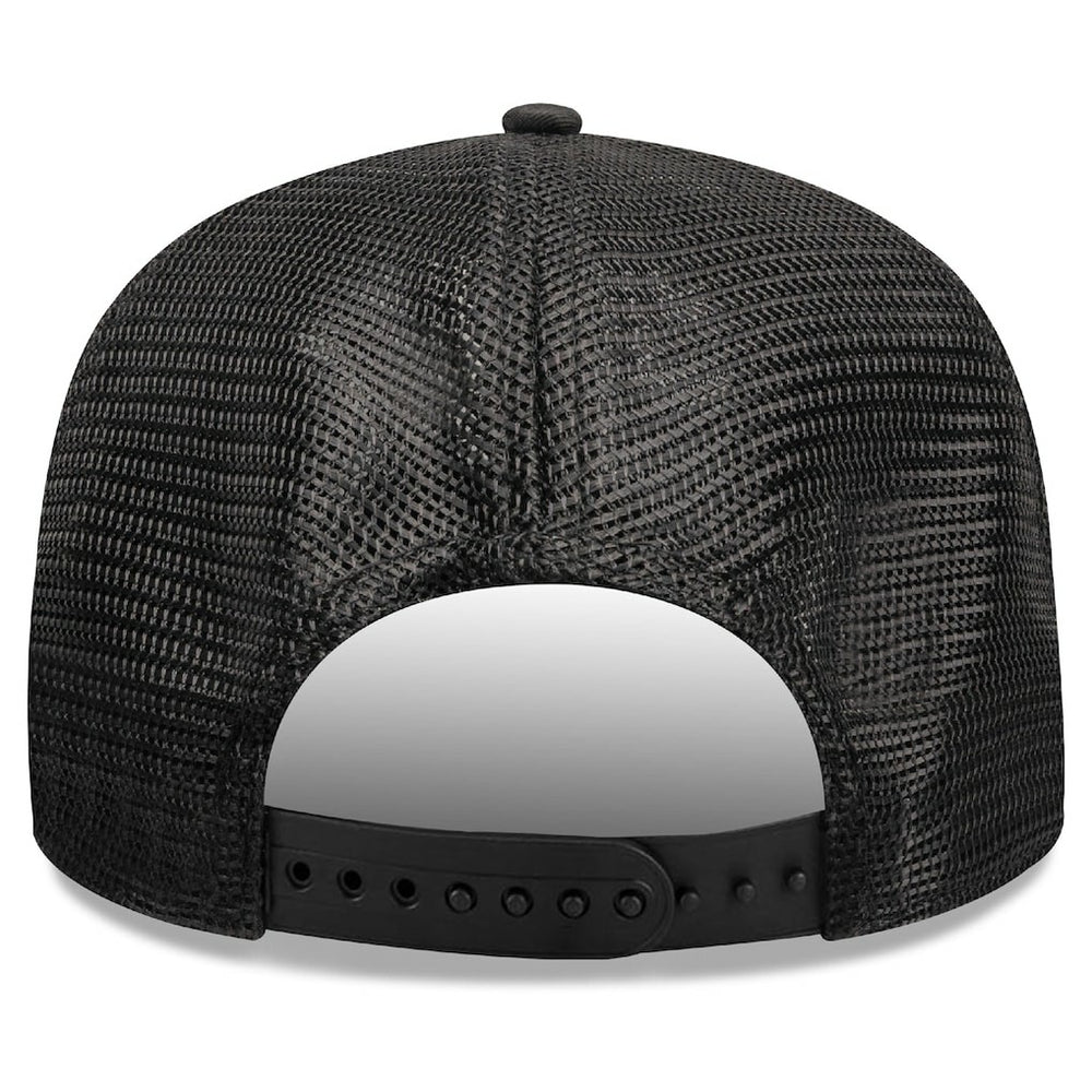 Boston Celtics Quilted 9SEVENTY Trucker Adjustable Hat Black - New Era