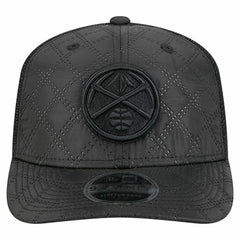 Denver Nuggets Quilted 9SEVENTY Trucker Adjustable Hat Black - New Era