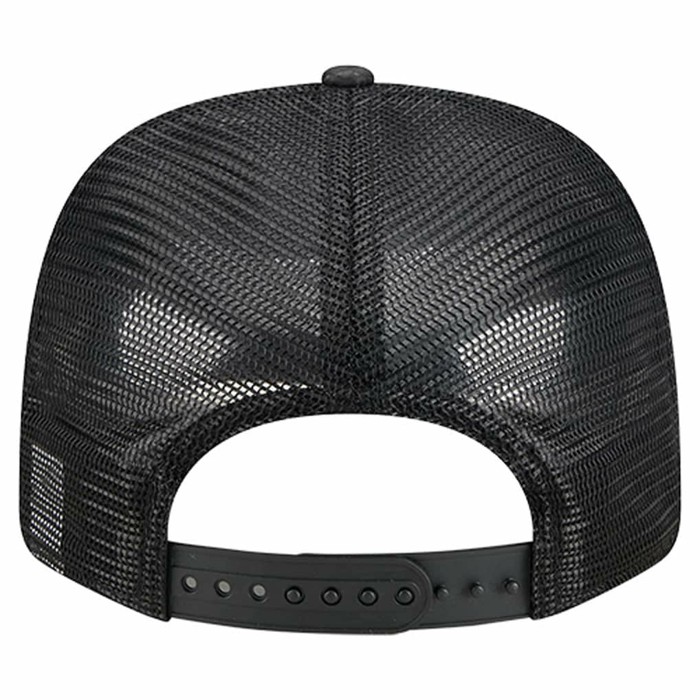Denver Nuggets Quilted 9SEVENTY Trucker Adjustable Hat Black - New Era