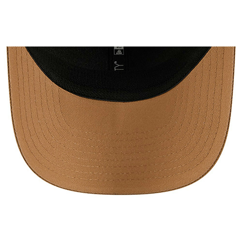 Los Angeles Lakers Two-Tone 9SEVENTY Adjustable Trucker Hat Tan/Light Brown - New Era