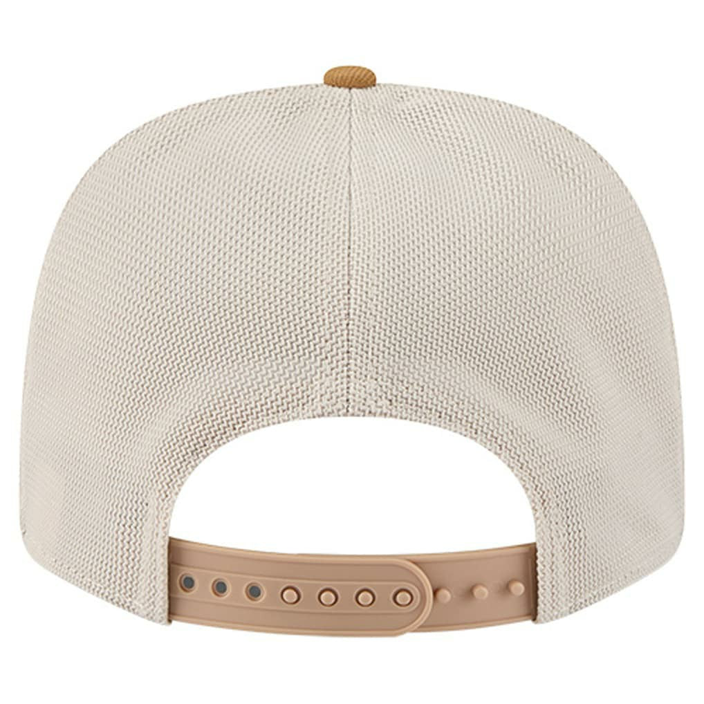 Chicago Bulls Two-Tone 9SEVENTY Adjustable Trucker Hat Tan/Light Brown - New Era