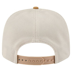 Chicago Bulls Two-Tone 9SEVENTY Adjustable Trucker Hat Tan/Light Brown - New Era