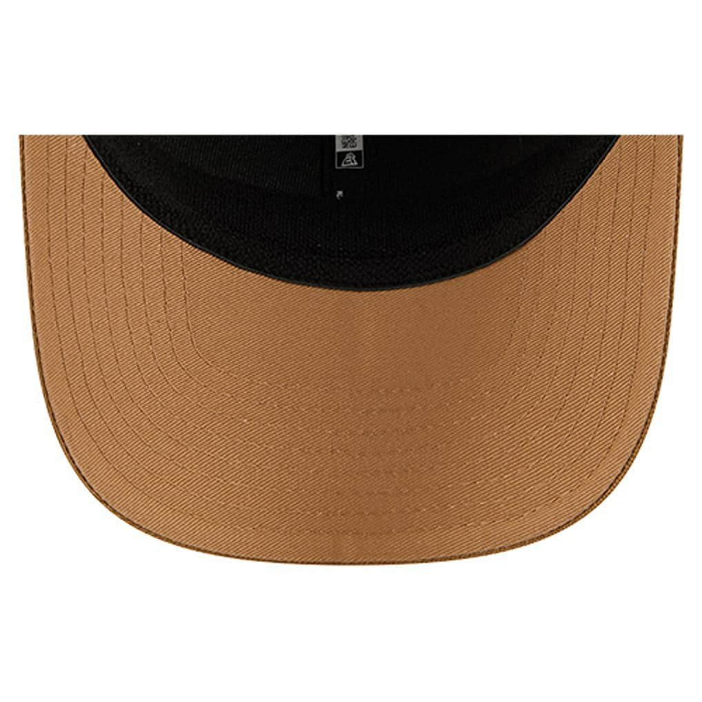 Chicago Bulls Two-Tone 9SEVENTY Adjustable Trucker Hat Tan/Light Brown - New Era