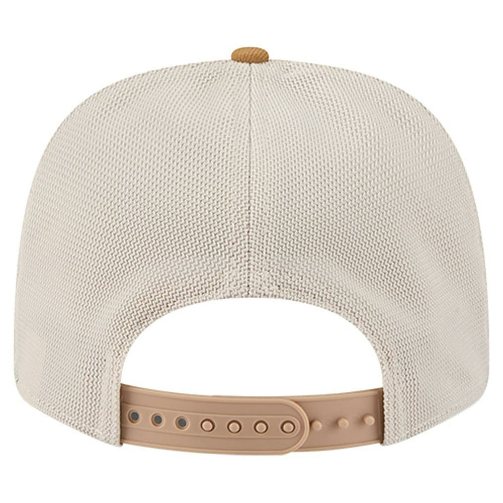 Cleveland Cavaliers Two-Tone 9SEVENTY Adjustable Trucker Hat Tan/Light Brown - New Era outlet