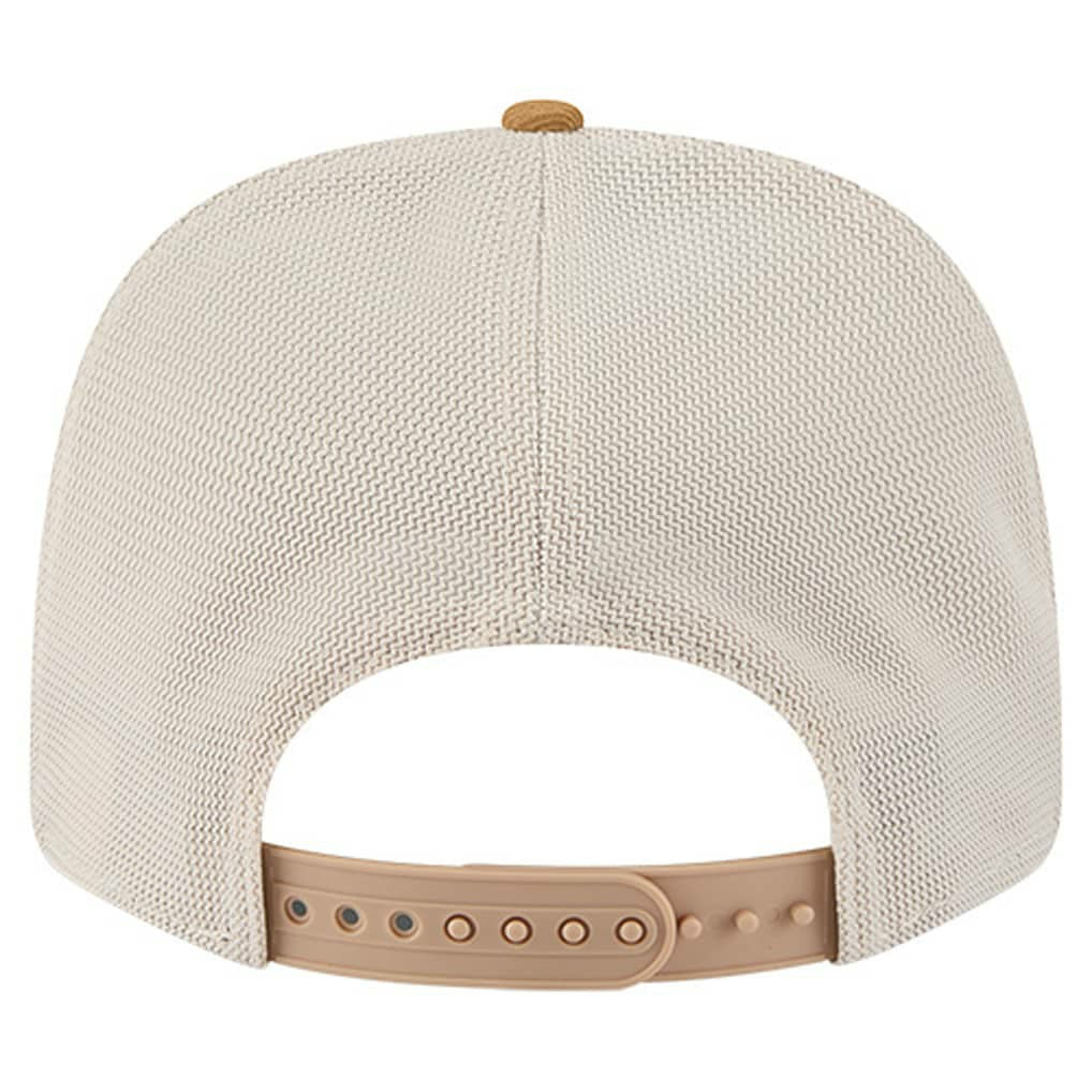 Dallas Mavericks Two-Tone 9SEVENTY Adjustable Trucker Hat Tan/Light Brown - New Era