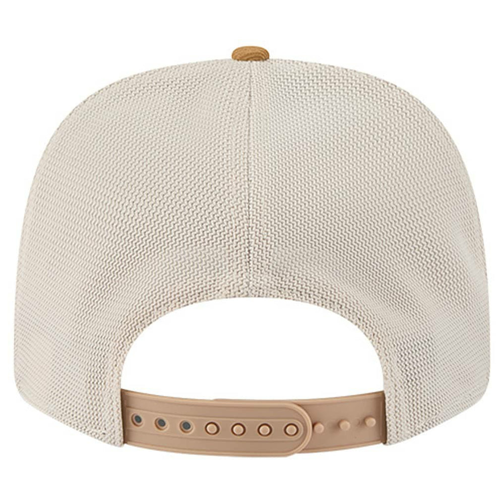 Dallas Mavericks Two-Tone 9SEVENTY Adjustable Trucker Hat Tan/Light Brown - New Era