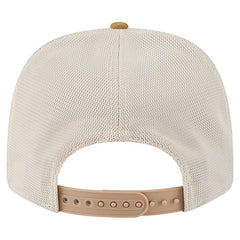 Dallas Mavericks Two-Tone 9SEVENTY Adjustable Trucker Hat Tan/Light Brown - New Era