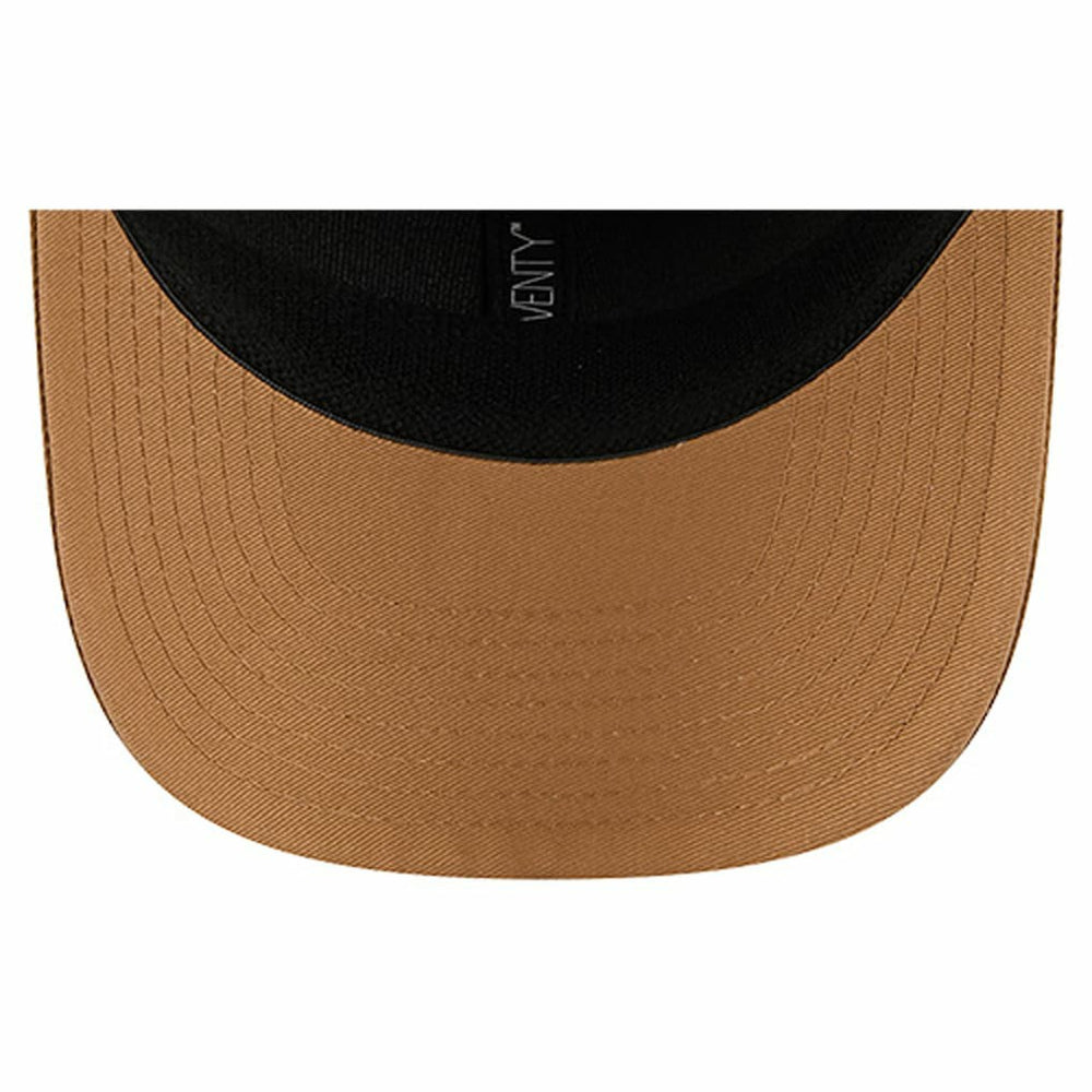 Dallas Mavericks Two-Tone 9SEVENTY Adjustable Trucker Hat Tan/Light Brown - New Era