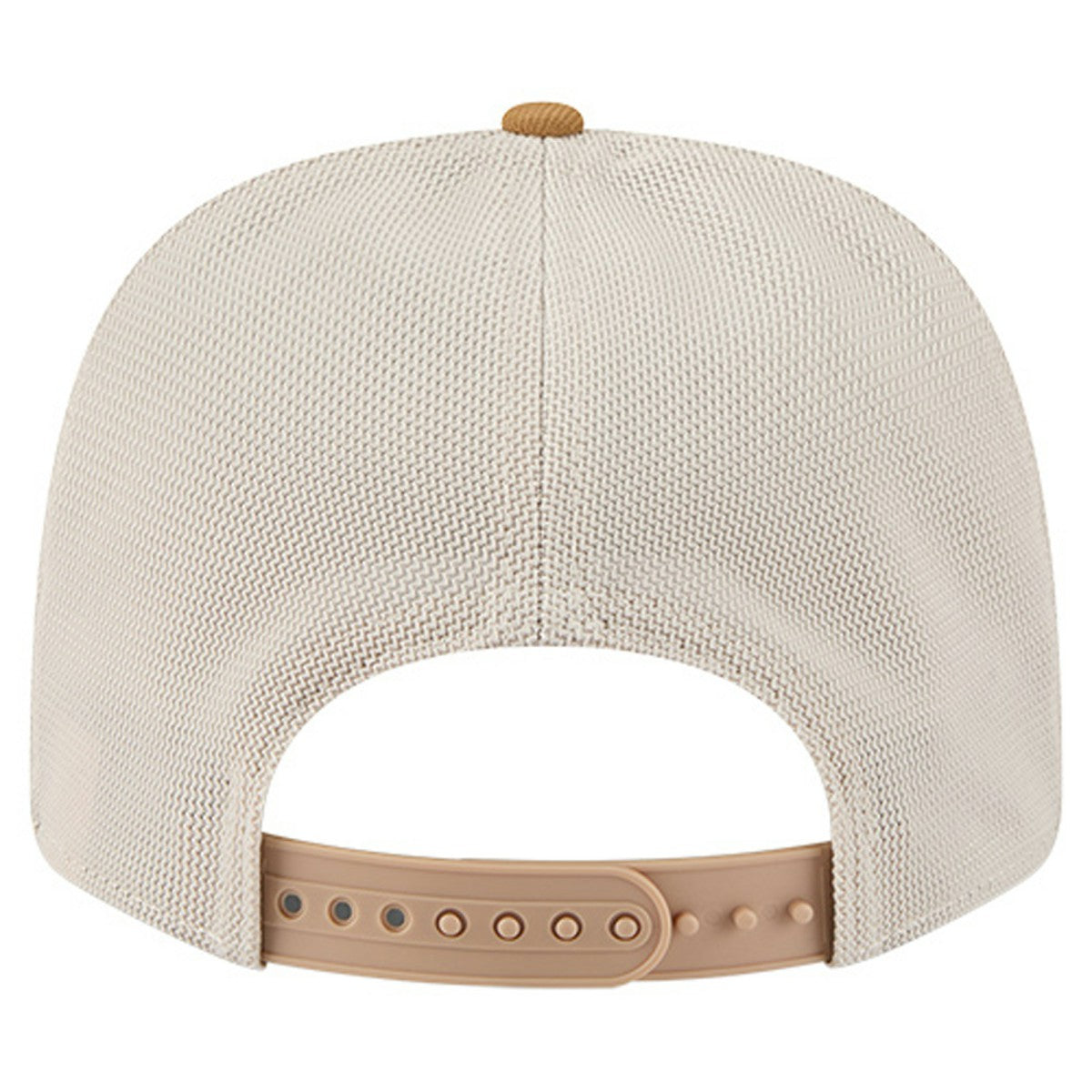 Miami Heat Two-Tone 9SEVENTY Adjustable Trucker Hat Tan/Light Brown - New Era