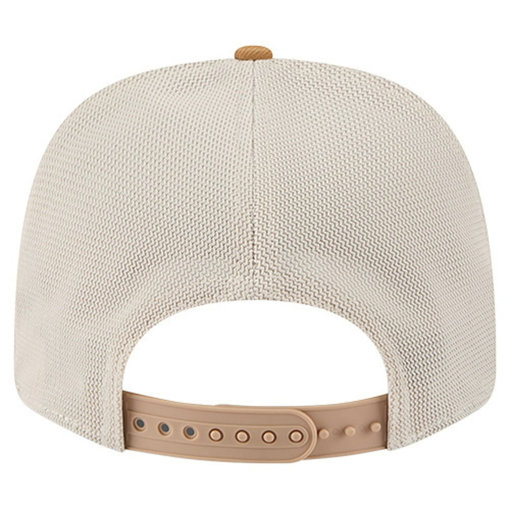 Minnesota Timberwolves Two-Tone 9SEVENTY Adjustable Trucker Hat Tan/Light Brown - New Era outlet