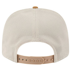 Minnesota Timberwolves Two-Tone 9SEVENTY Adjustable Trucker Hat Tan/Light Brown - New Era outlet