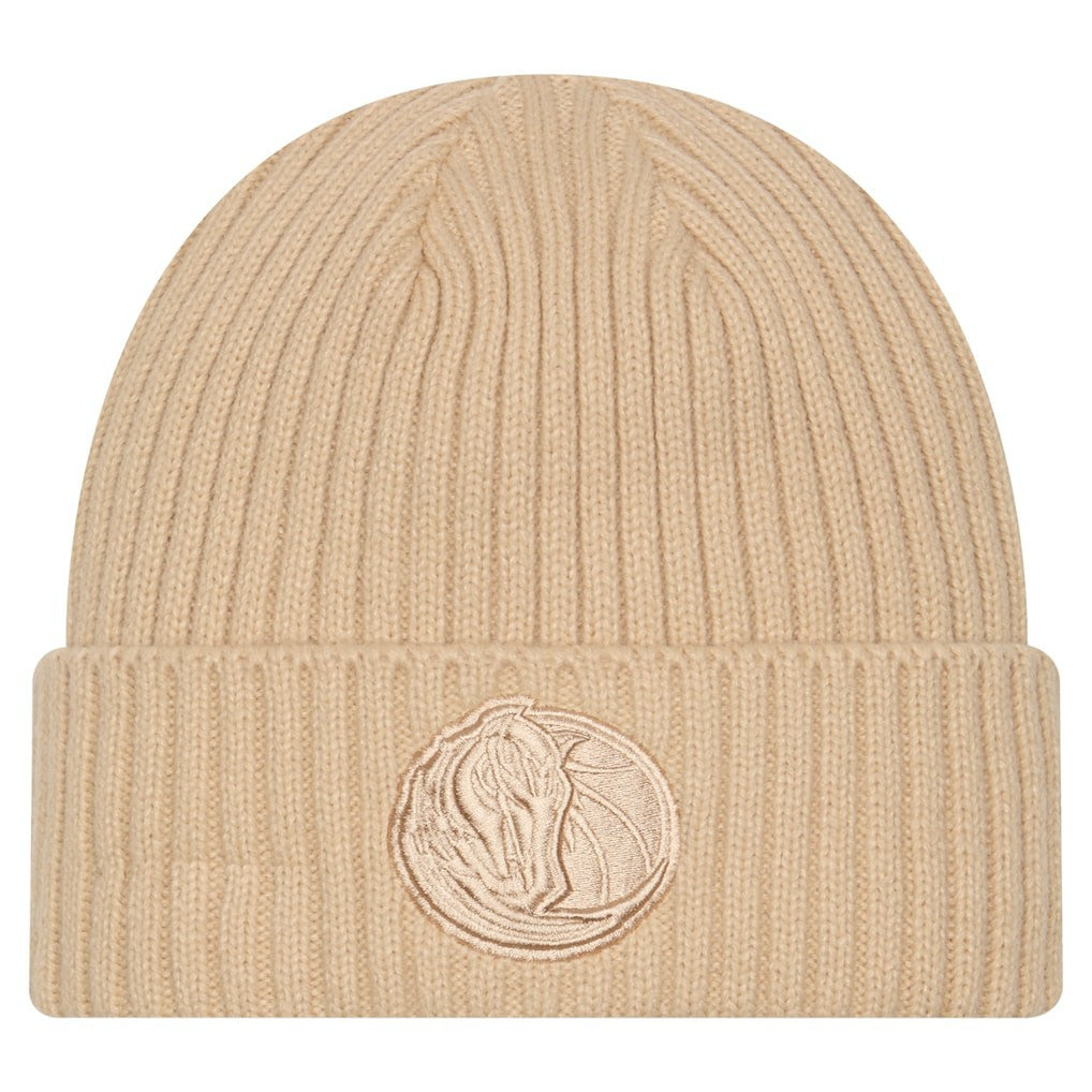 Dallas Mavericks Color Pack Cuffed Knit Hat Tan - New Era