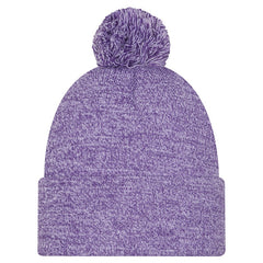 Los Angeles Lakers Marled Cuffed Knit Hat with Pom Purple - New Era