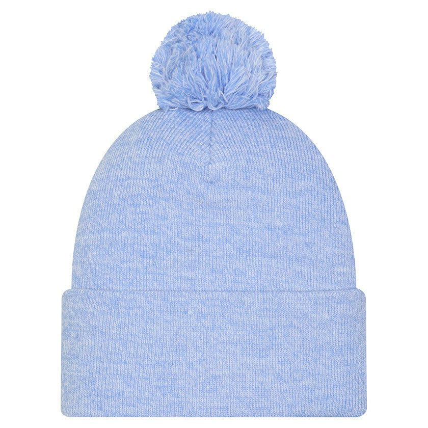 Memphis Grizzlies Marled Cuffed Knit Hat with Pom Light Blue - New Era
