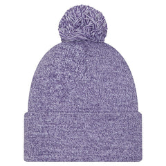 Phoenix Suns Marled Cuffed Knit Hat with Pom Purple - New Era