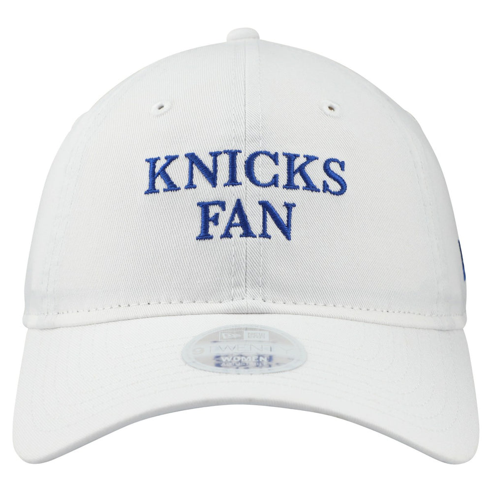 New York Knicks Women's Team Fan 9TWENTY Adjustable Hat White - New Era