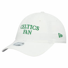 Boston Celtics Women's Team Fan 9TWENTY Adjustable Hat White - New Era