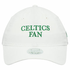 Boston Celtics Women's Team Fan 9TWENTY Adjustable Hat White - New Era