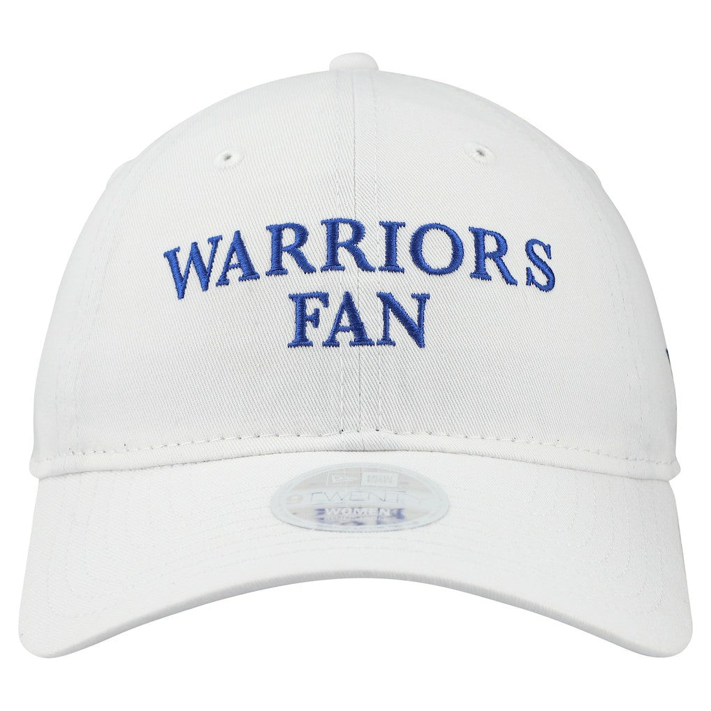 Golden State Warriors Women's Team Fan 9TWENTY Adjustable Hat White - New Era