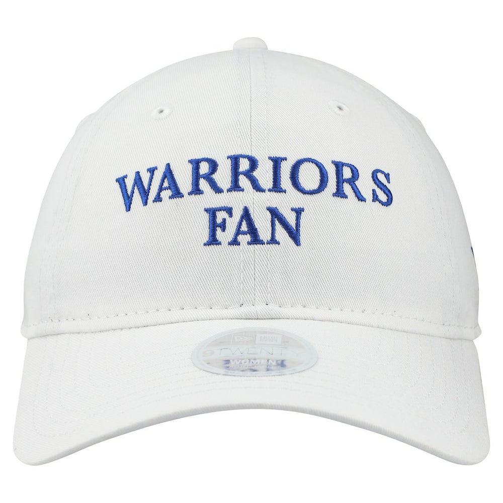 Golden State Warriors Women's Team Fan 9TWENTY Adjustable Hat White - New Era