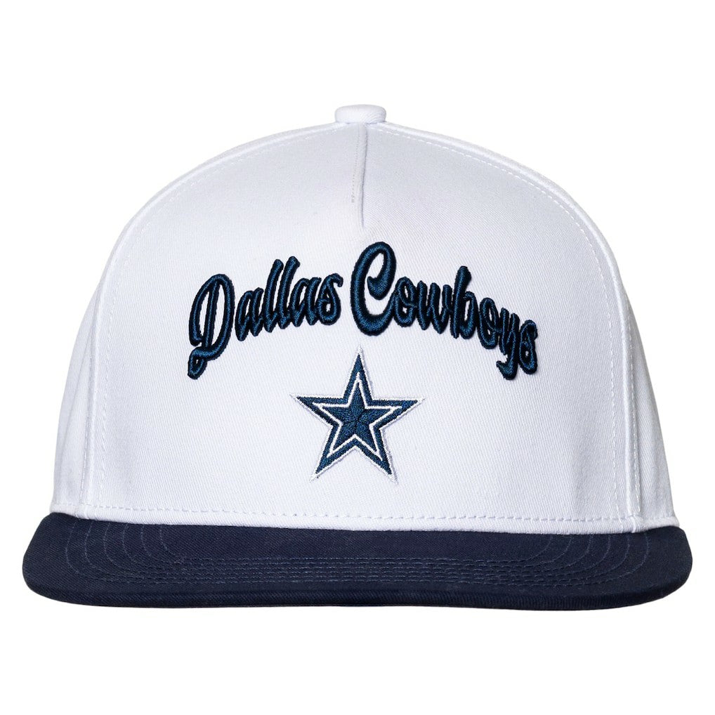 Dallas Cowboys The Wild Collective Women's Two-Tone Snapback Hat - White/Navy Hats